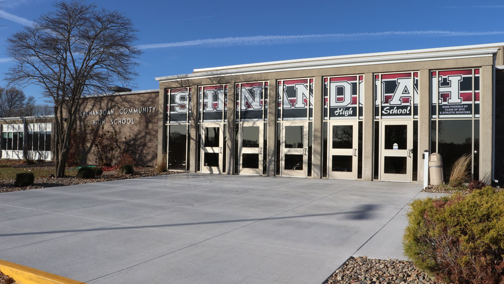 Shenandoah High School in Shenandoah, Iowa